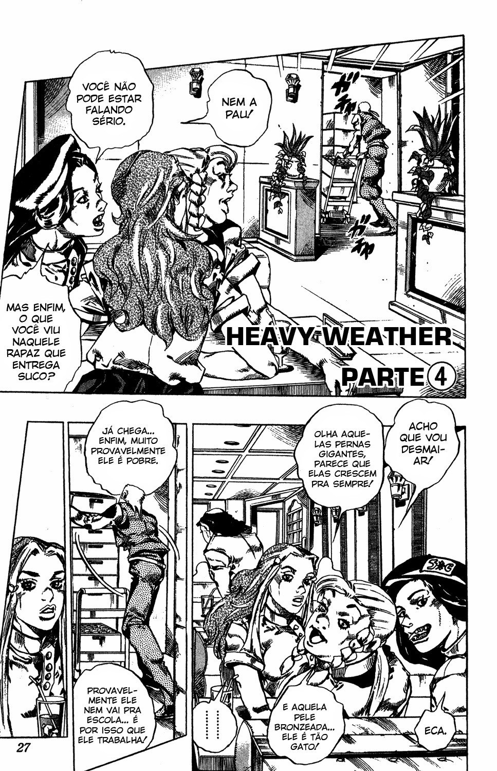Read JoJo's Bizarre Adventure Part 6  Stone Ocean PT-BR Manga Online