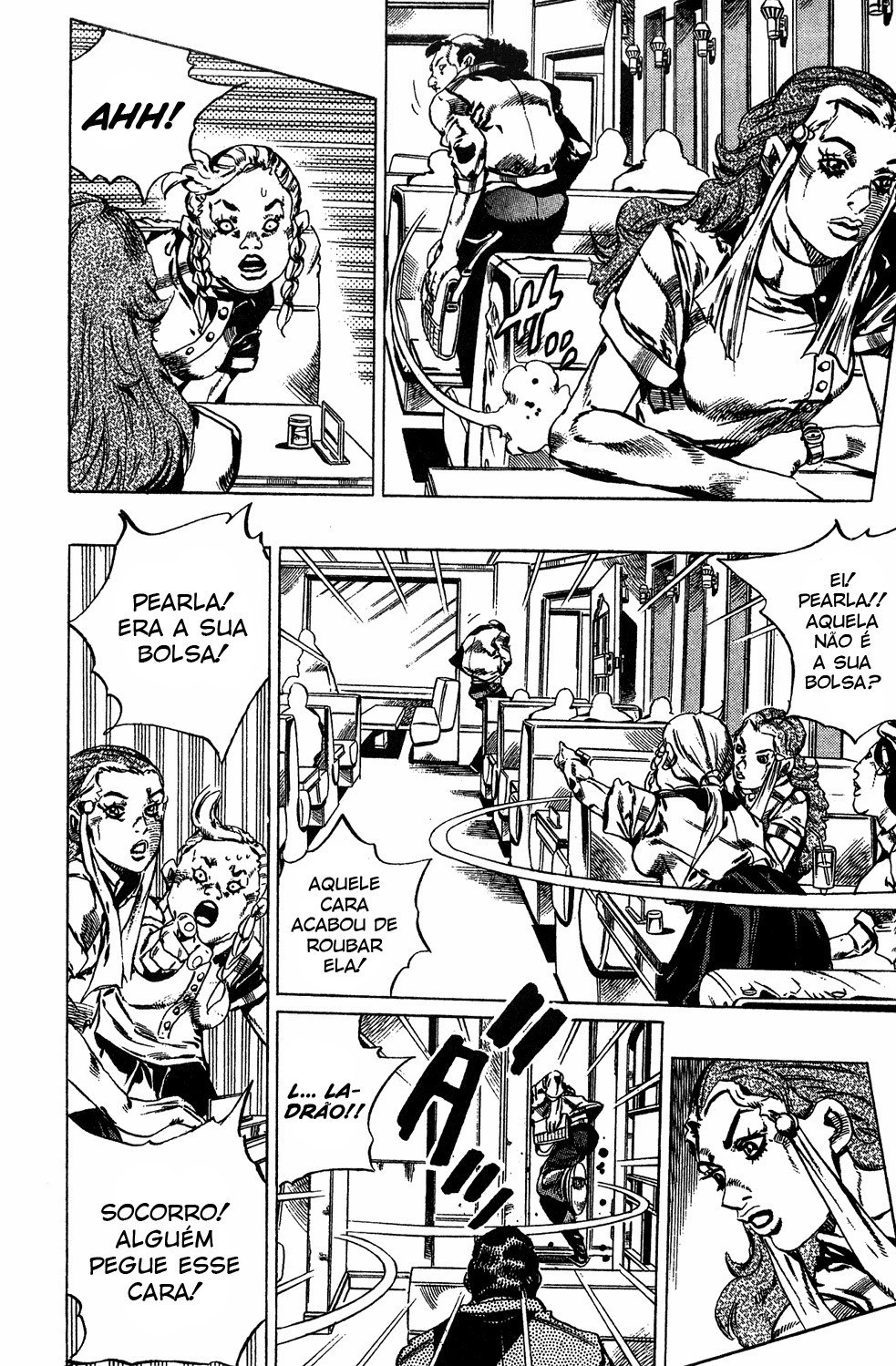 Read JoJo's Bizarre Adventure Part 6  Stone Ocean PT-BR Manga Online