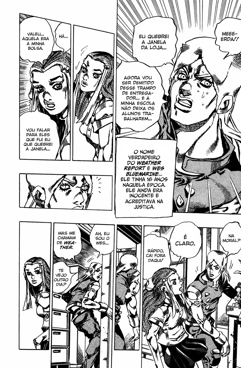 Read JoJo's Bizarre Adventure Part 6  Stone Ocean PT-BR Manga Online