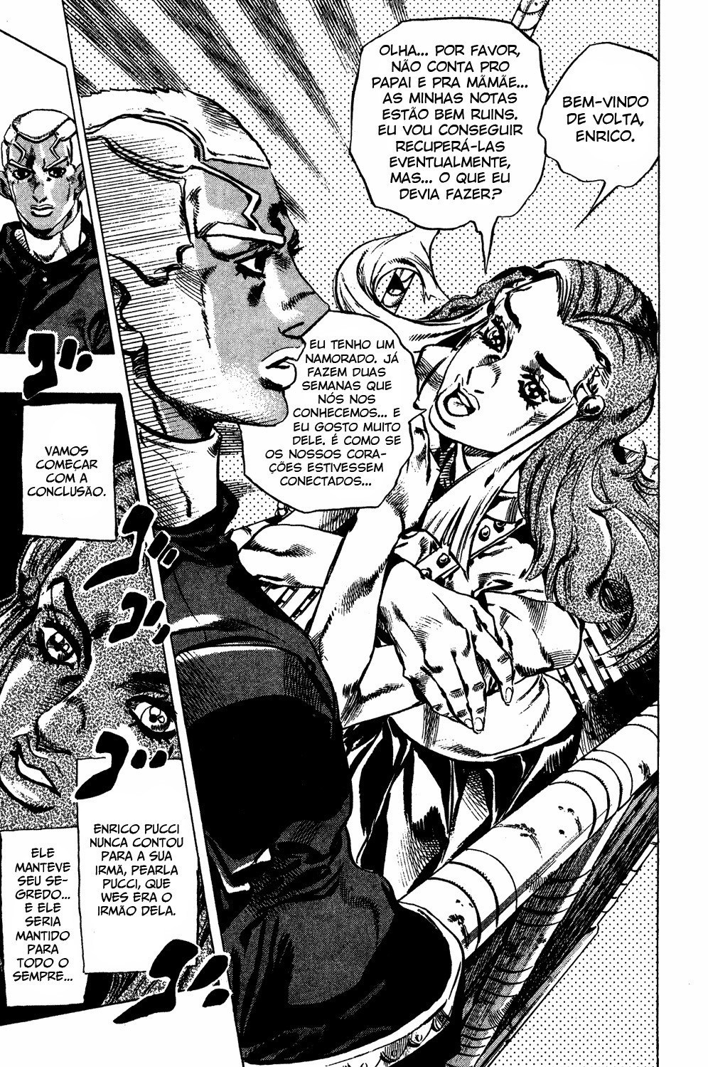 Read JoJo's Bizarre Adventure Part 6  Stone Ocean PT-BR Manga Online