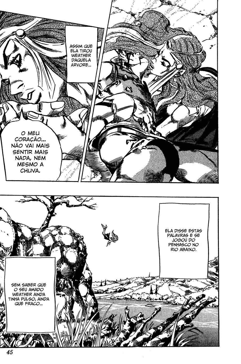 Read JoJo's Bizarre Adventure Part 6  Stone Ocean PT-BR Manga Online