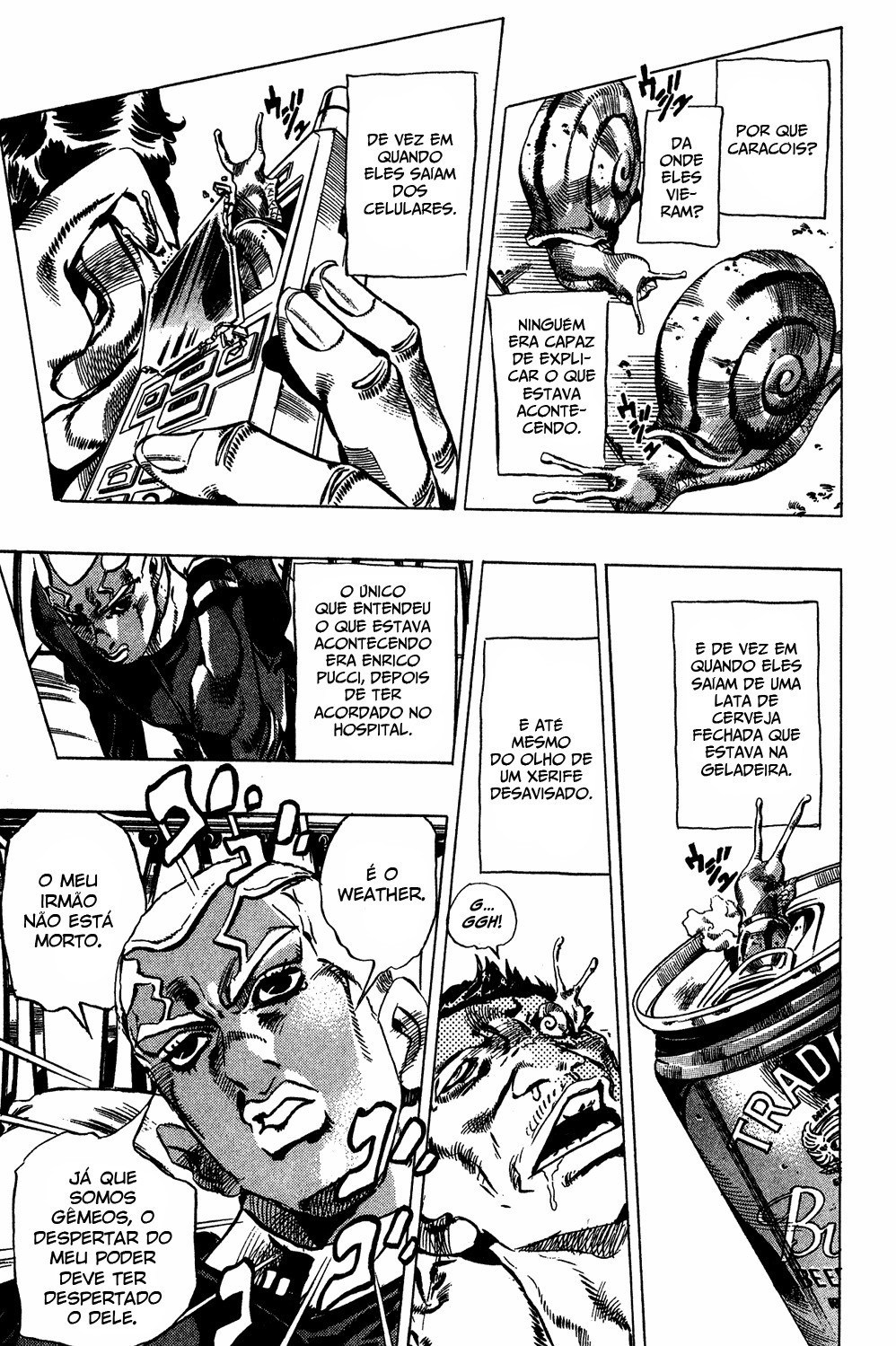 Read JoJo's Bizarre Adventure Part 6  Stone Ocean PT-BR Manga Online