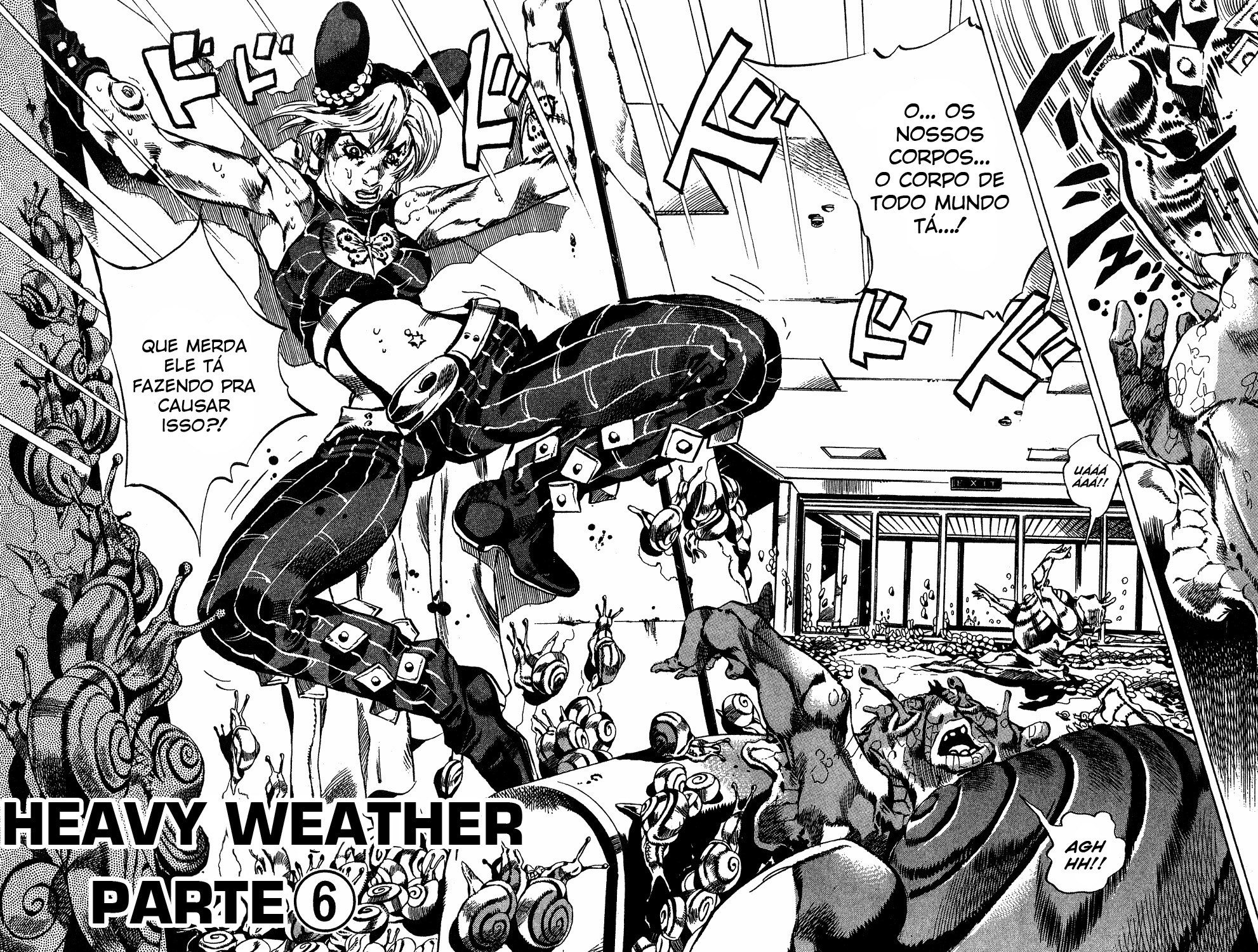 Read JoJo's Bizarre Adventure Part 6  Stone Ocean PT-BR Manga Online