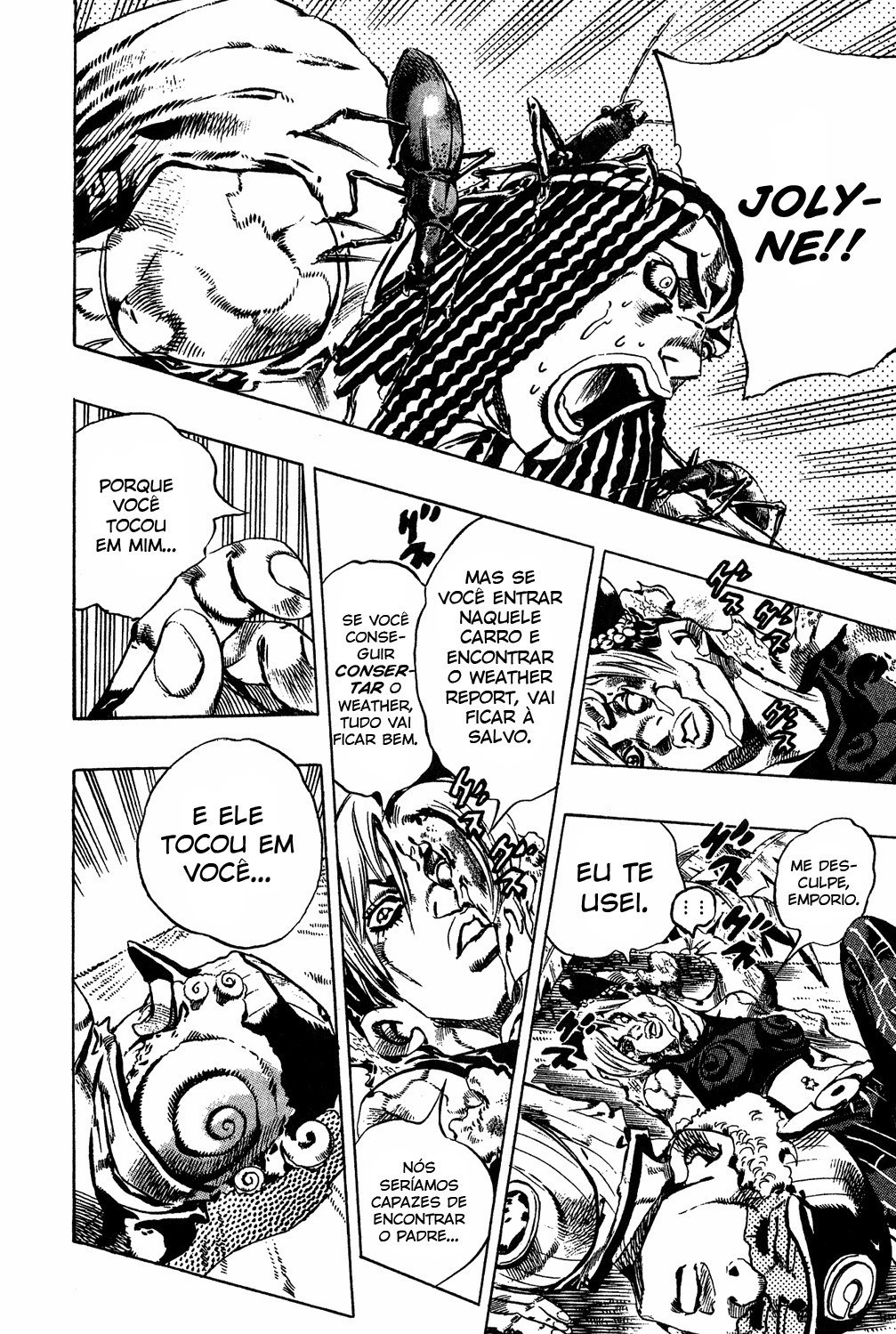 Read JoJo's Bizarre Adventure Part 6  Stone Ocean PT-BR Manga Online