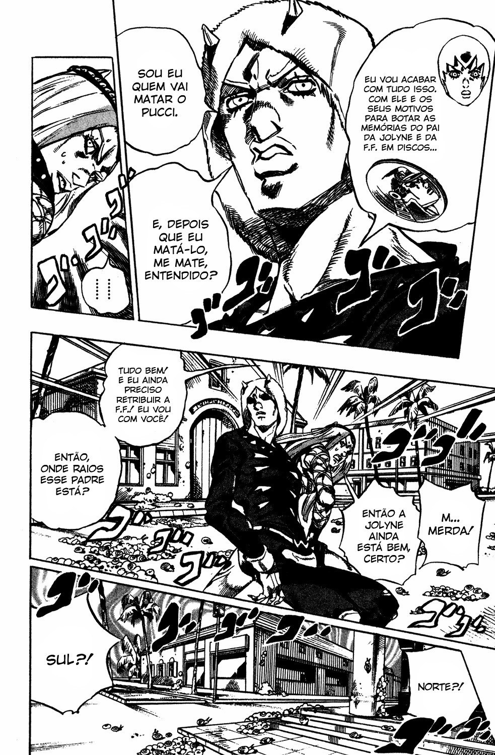 Read JoJo's Bizarre Adventure Part 6  Stone Ocean PT-BR Manga Online