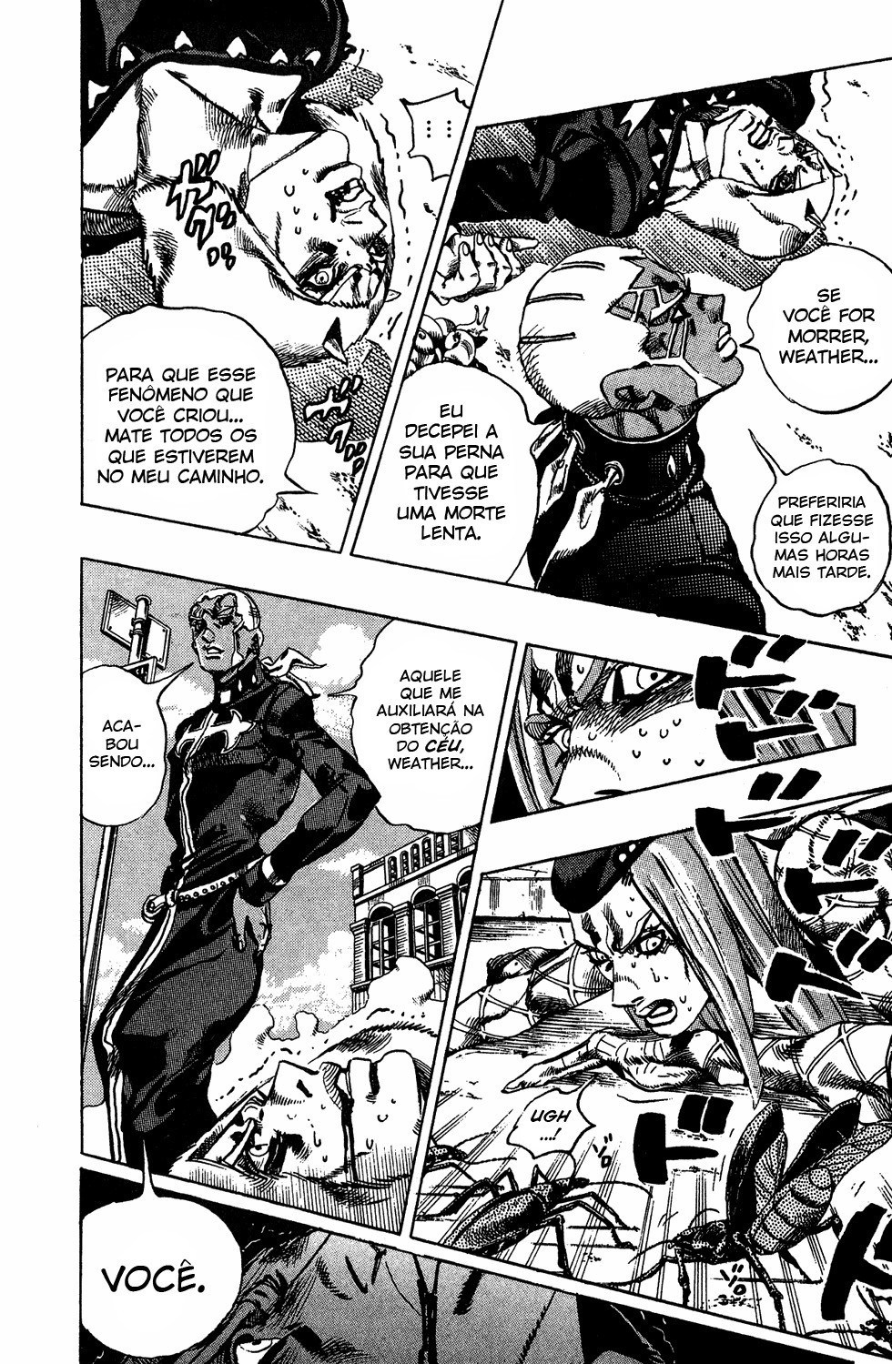Read JoJo's Bizarre Adventure Part 6  Stone Ocean PT-BR Manga Online