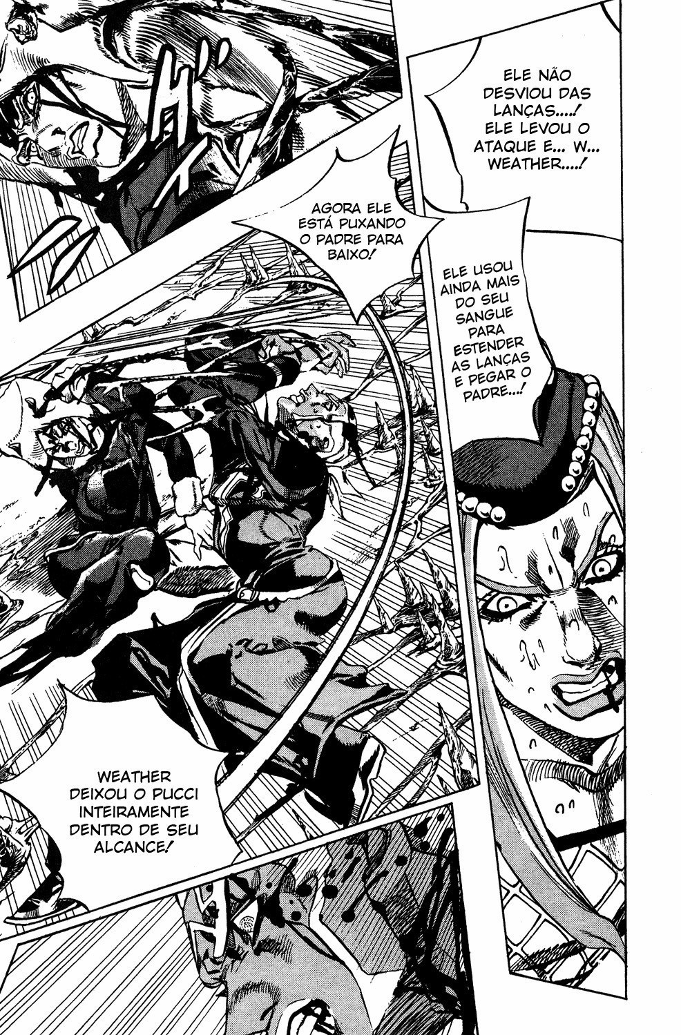 Read JoJo's Bizarre Adventure Part 6  Stone Ocean PT-BR Manga Online