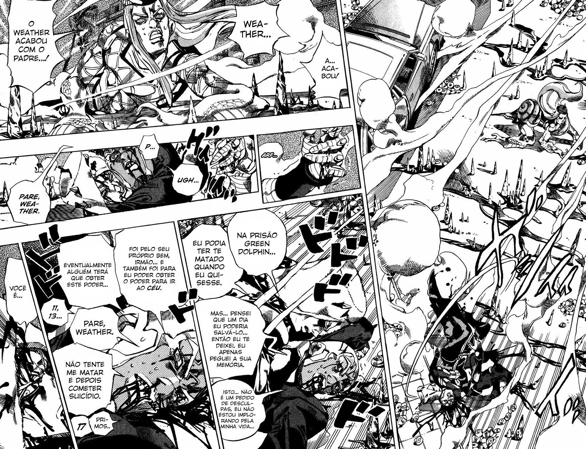 Read JoJo's Bizarre Adventure Part 6  Stone Ocean PT-BR Manga Online