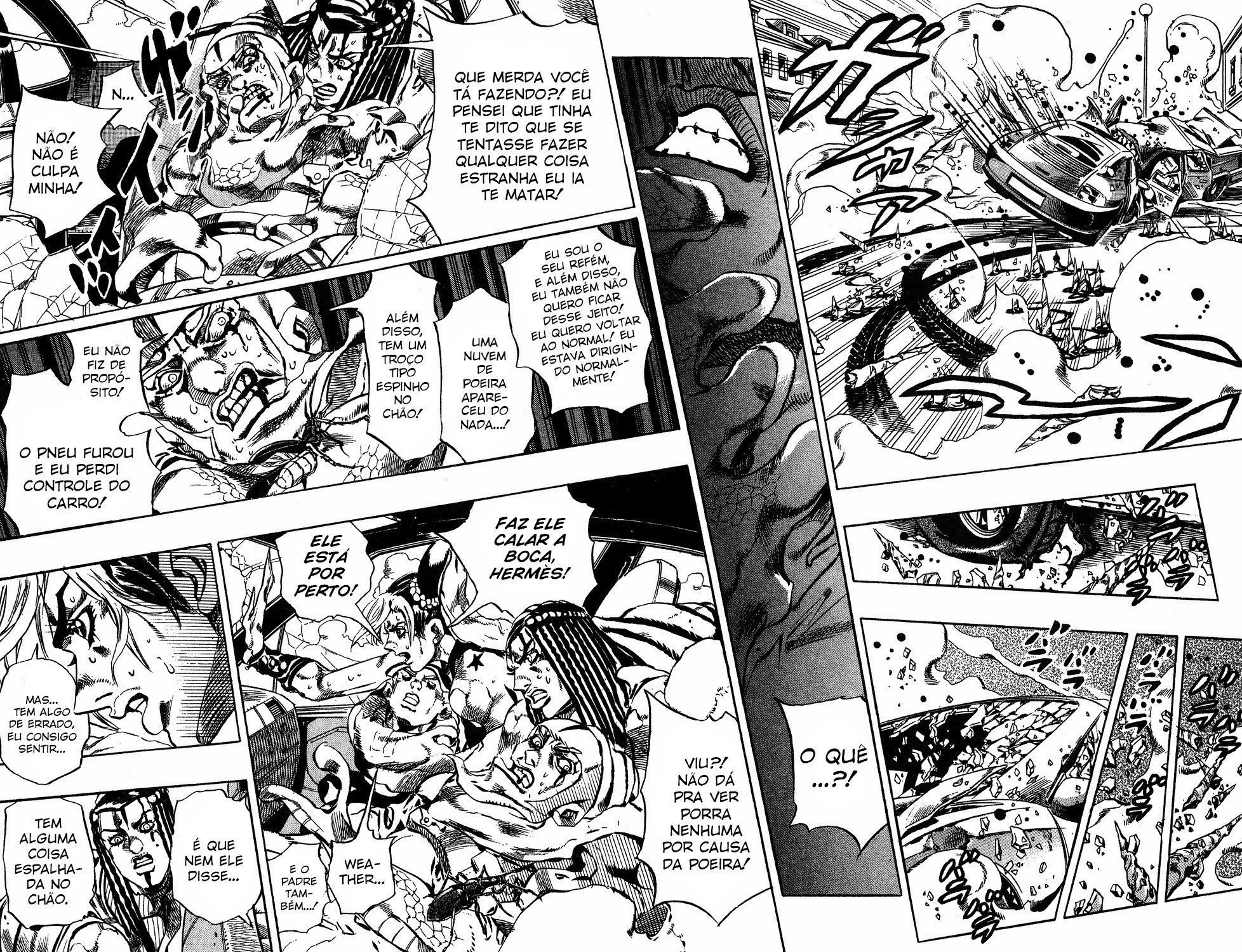 Read JoJo's Bizarre Adventure Part 6  Stone Ocean PT-BR Manga Online