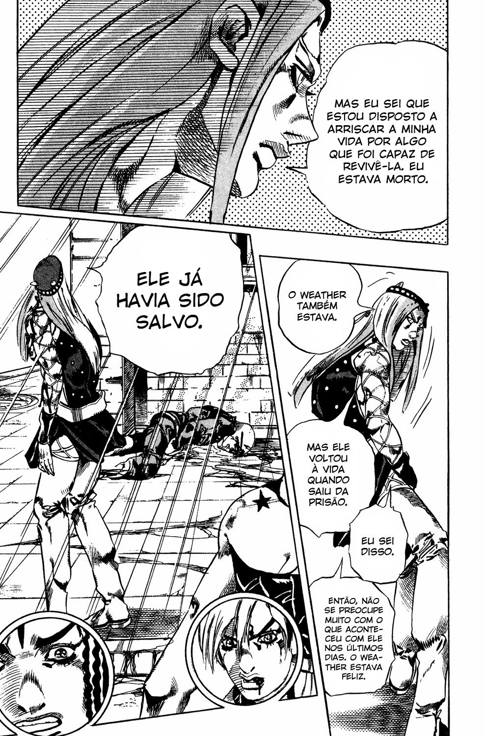 Read JoJo's Bizarre Adventure Part 6  Stone Ocean PT-BR Manga Online