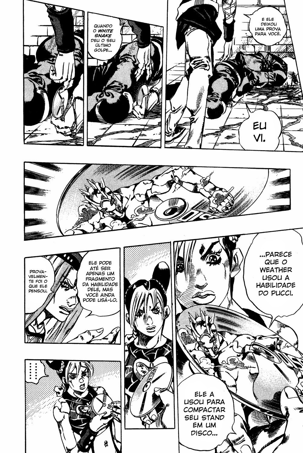 Read JoJo's Bizarre Adventure Part 6  Stone Ocean PT-BR Manga Online