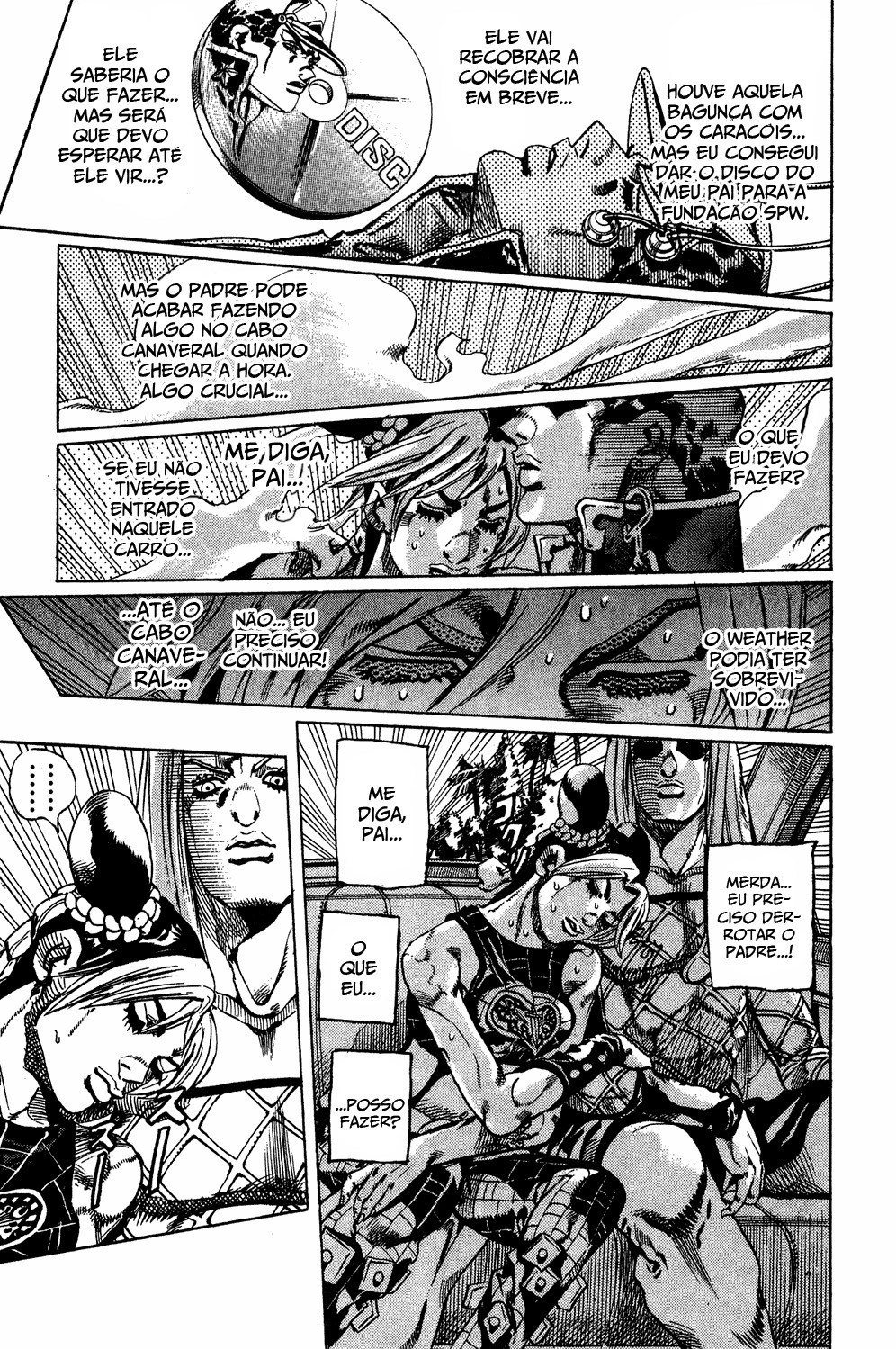 Read JoJo's Bizarre Adventure Part 6  Stone Ocean PT-BR Manga Online
