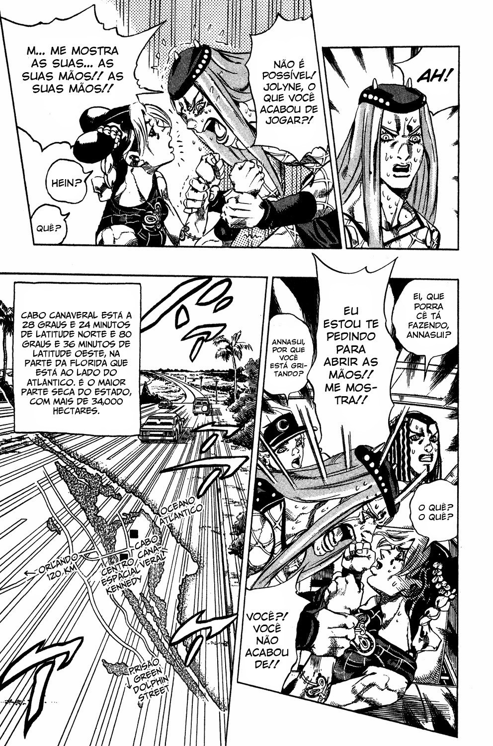 Read JoJo's Bizarre Adventure Part 6  Stone Ocean PT-BR Manga Online
