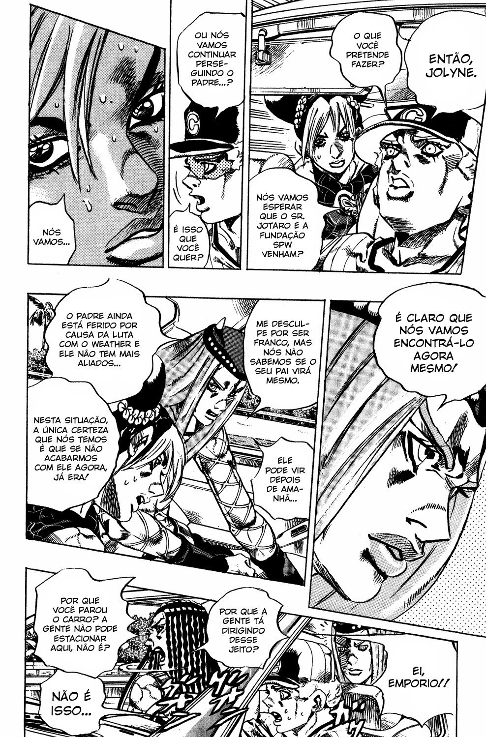 Read JoJo's Bizarre Adventure Part 6  Stone Ocean PT-BR Manga Online