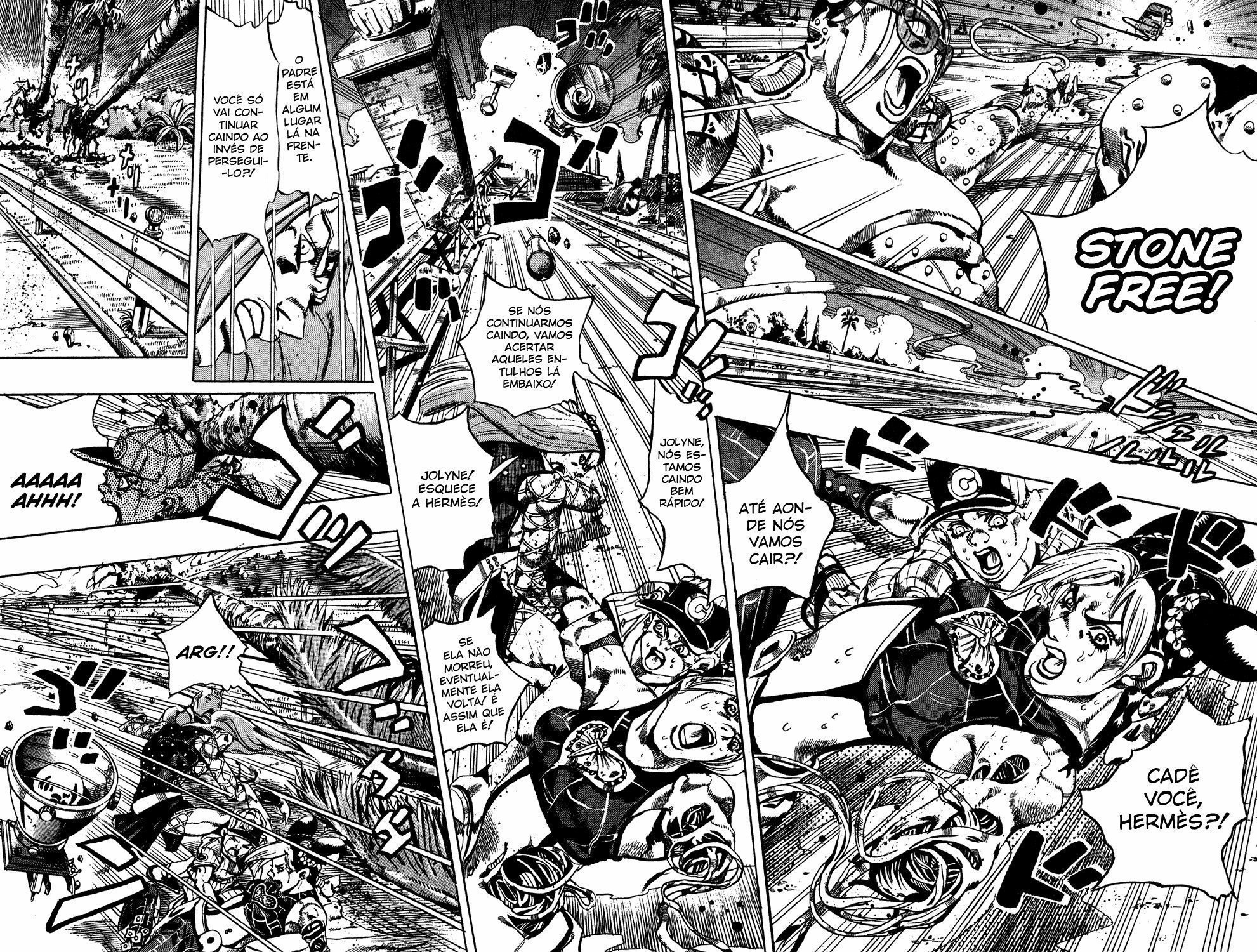 Read JoJo's Bizarre Adventure Part 6  Stone Ocean PT-BR Manga Online