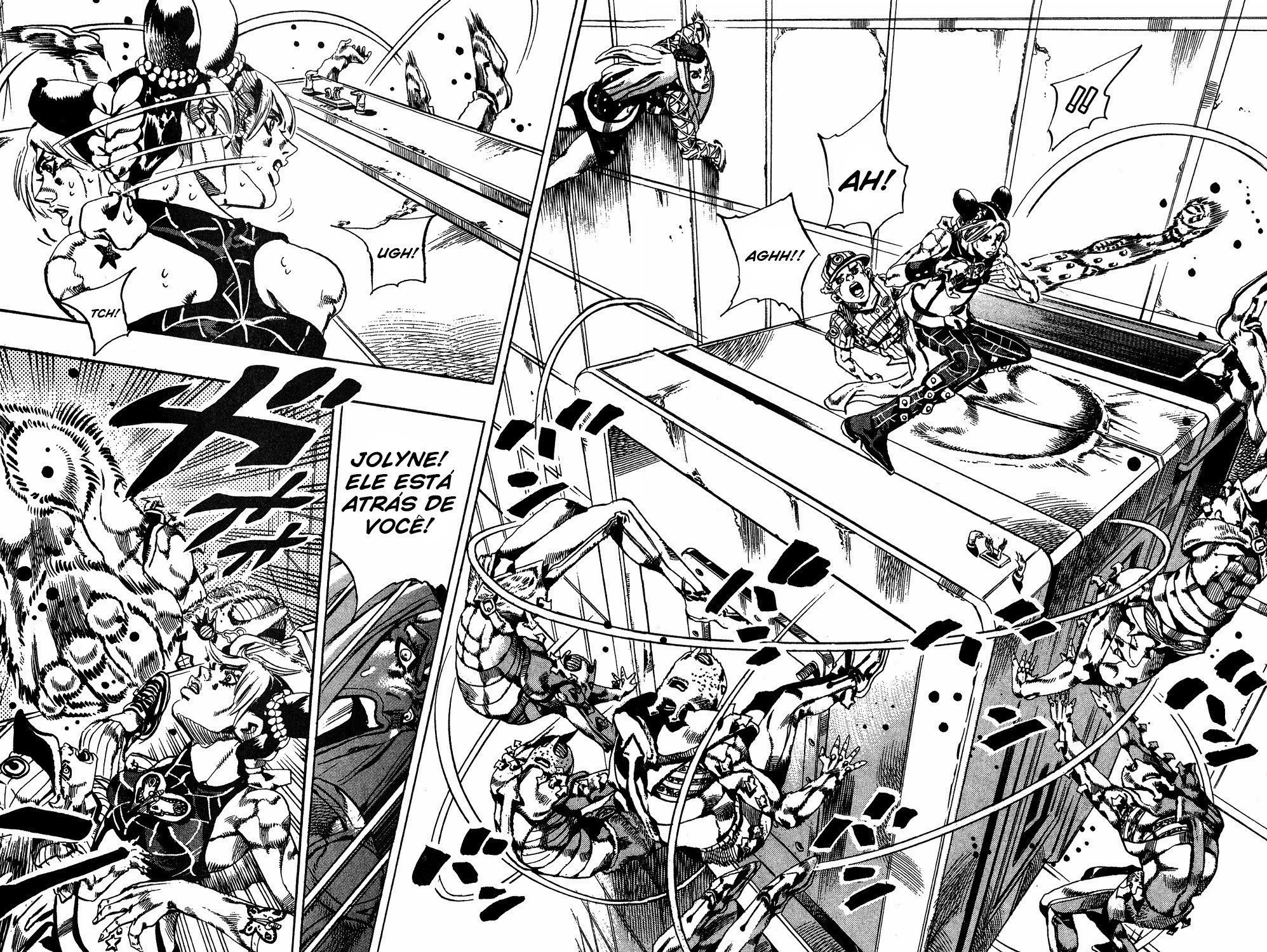 Read JoJo's Bizarre Adventure Part 6  Stone Ocean PT-BR Manga Online