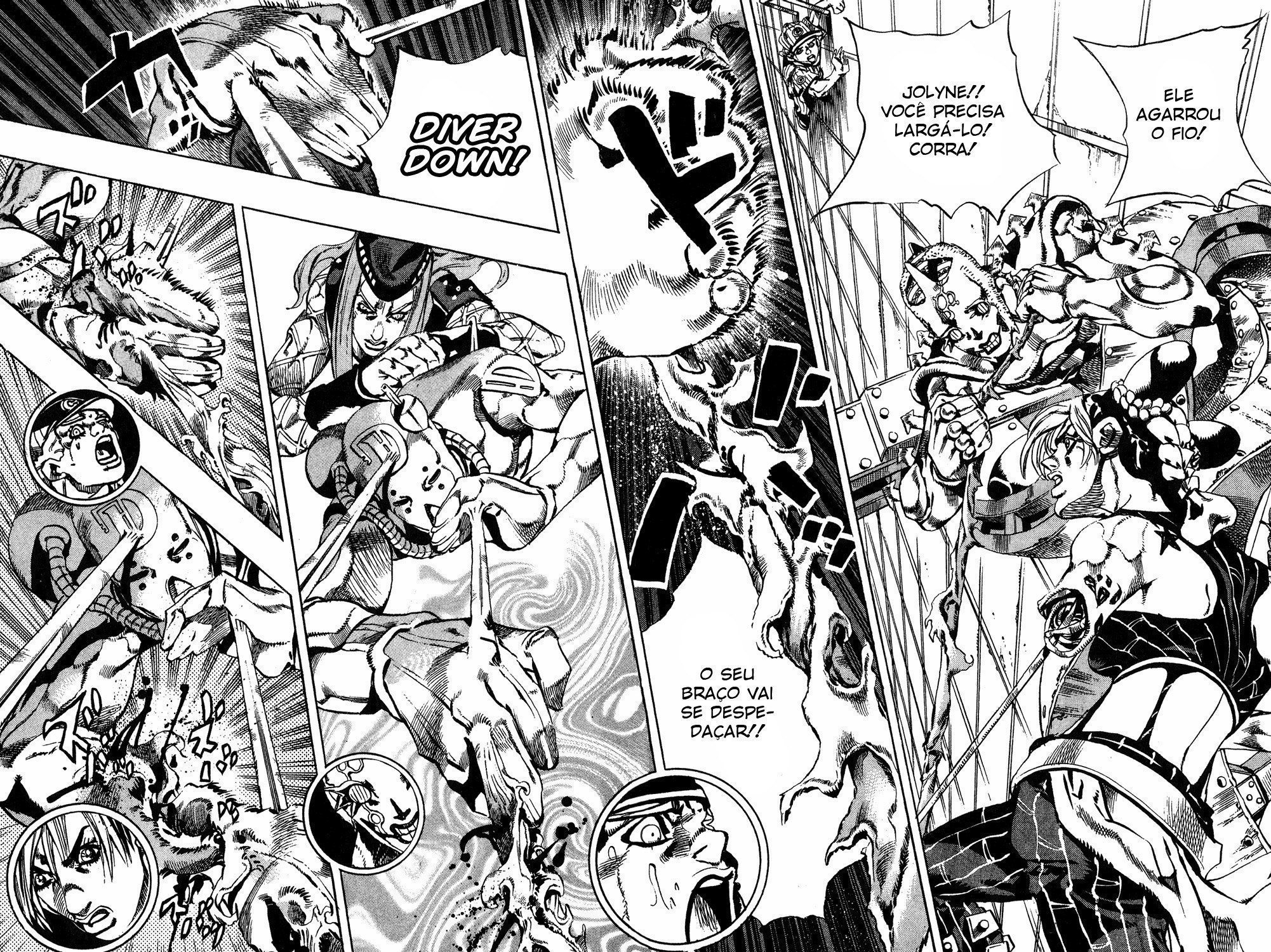 Read JoJo's Bizarre Adventure Part 6  Stone Ocean PT-BR Manga Online