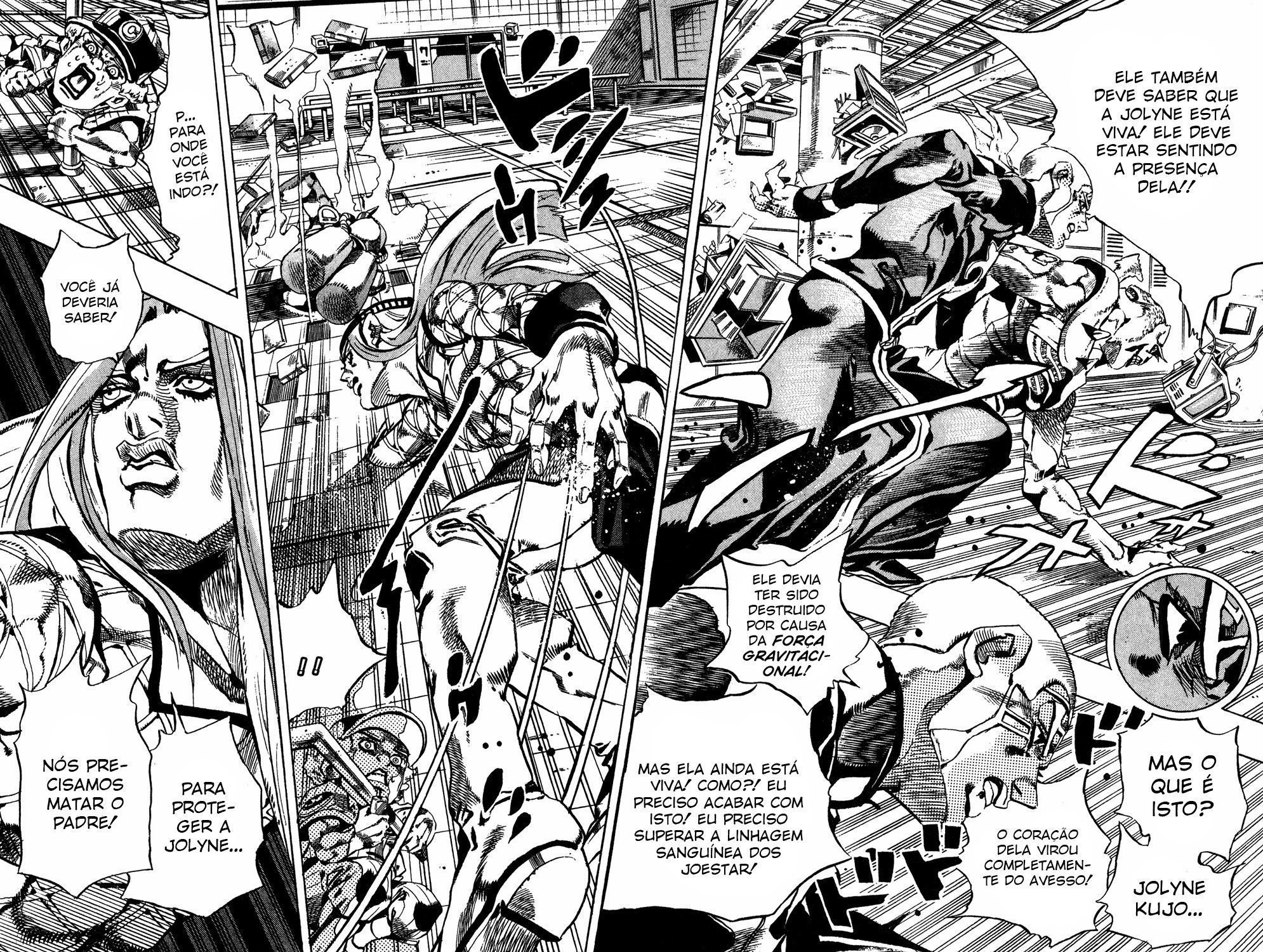 Read JoJo's Bizarre Adventure Part 6  Stone Ocean PT-BR Manga Online