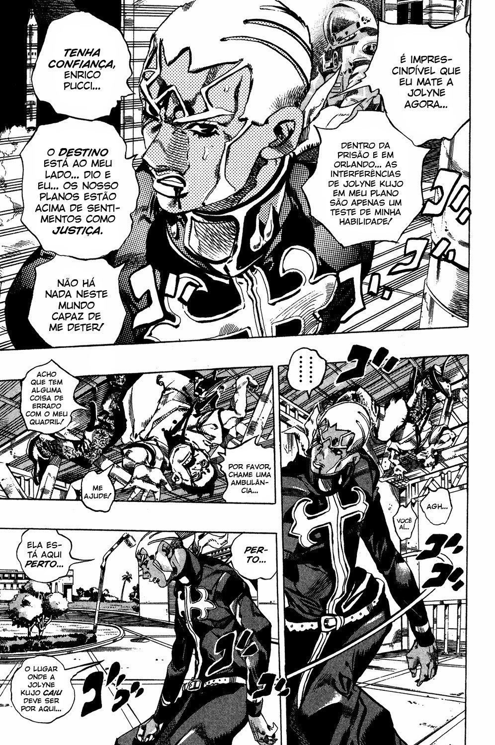 Read JoJo's Bizarre Adventure Part 6  Stone Ocean PT-BR Manga Online