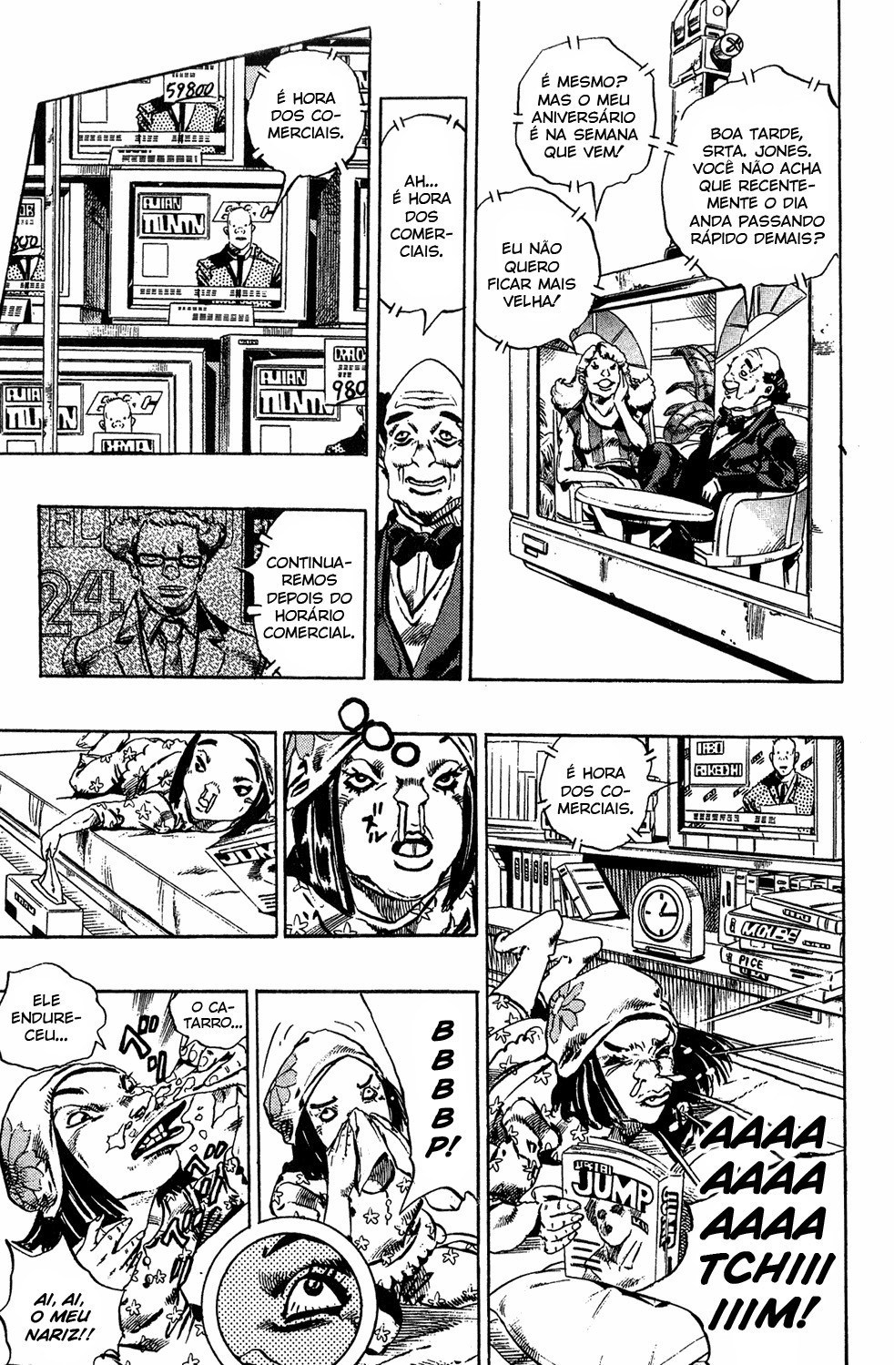 Read JoJo's Bizarre Adventure Part 6  Stone Ocean PT-BR Manga Online