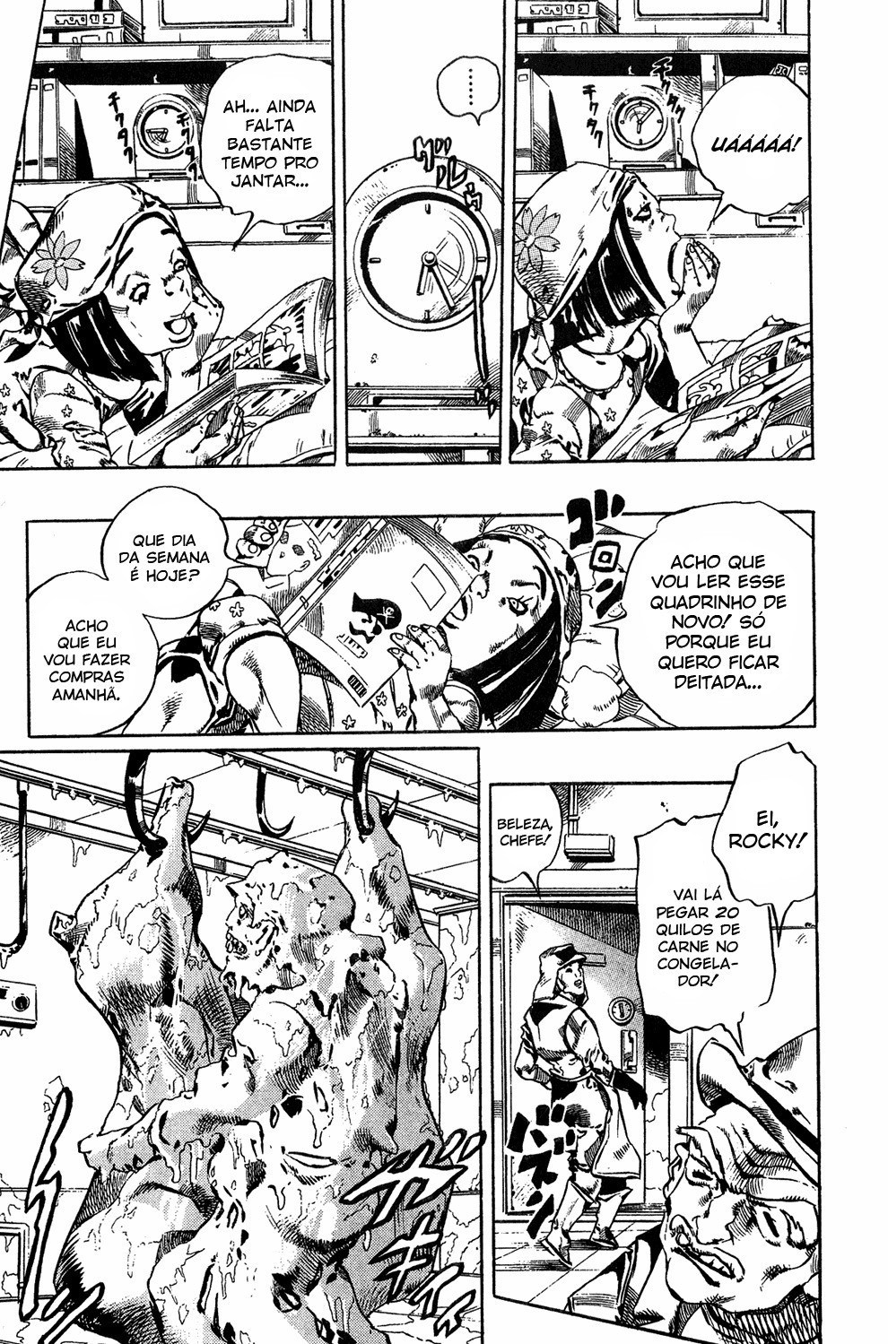 Read JoJo's Bizarre Adventure Part 6  Stone Ocean PT-BR Manga Online