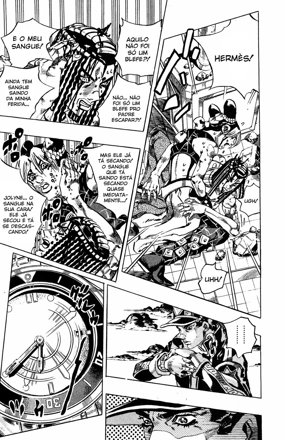 Read JoJo's Bizarre Adventure Part 6  Stone Ocean PT-BR Manga Online