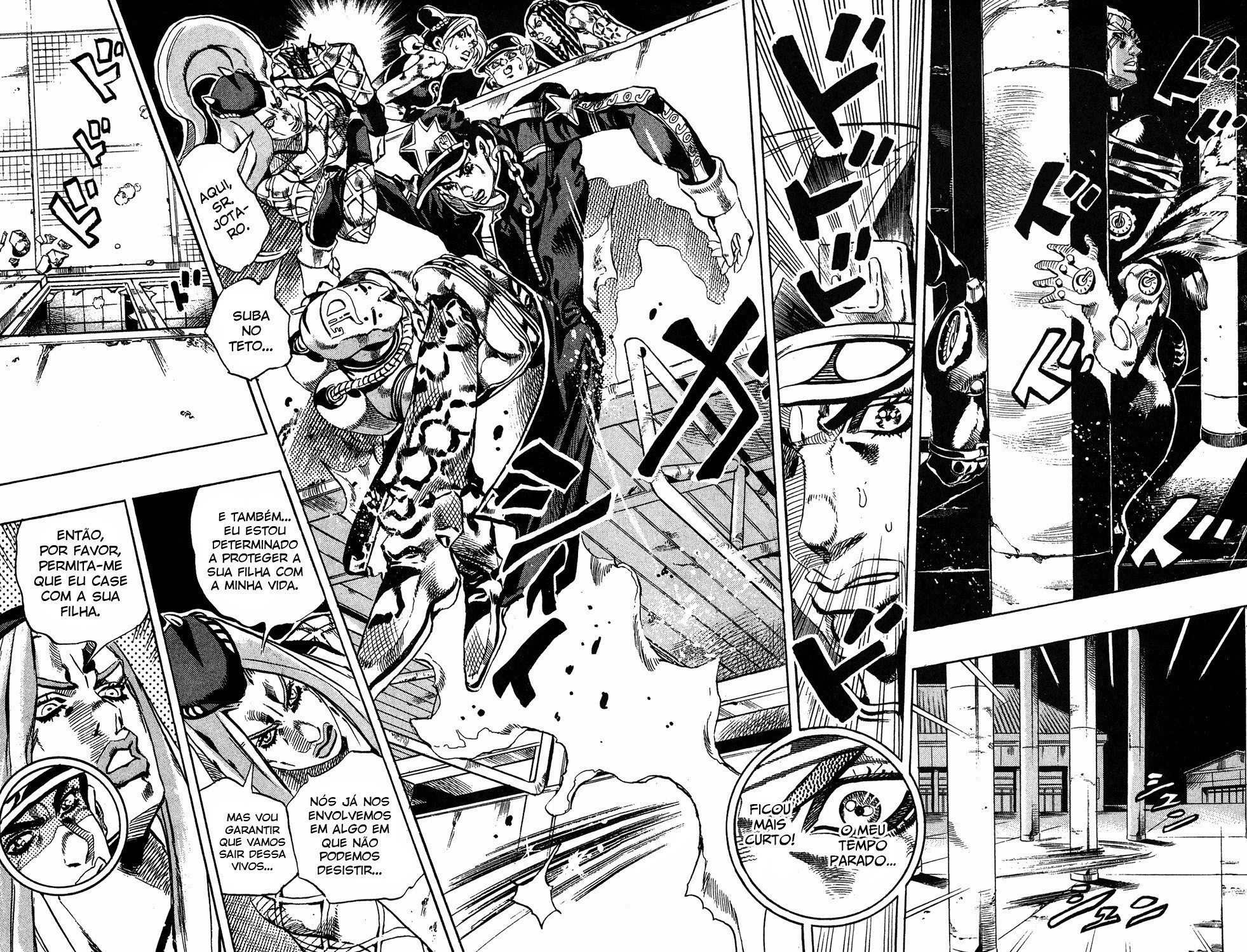 Read JoJo's Bizarre Adventure Part 6  Stone Ocean PT-BR Manga Online