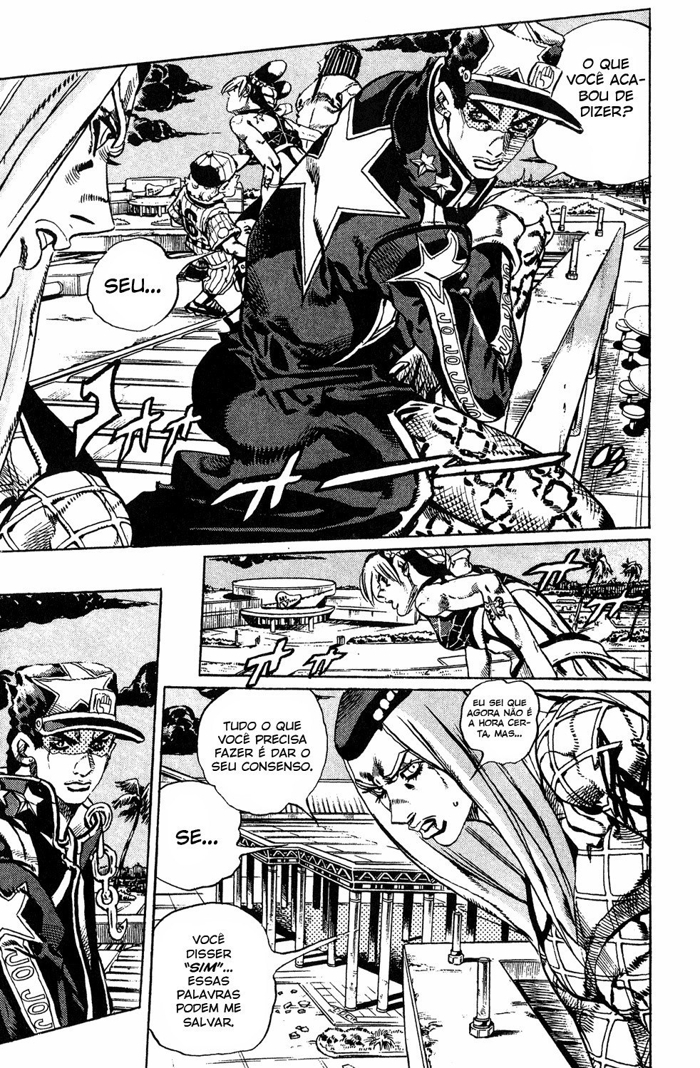 Read JoJo's Bizarre Adventure Part 6  Stone Ocean PT-BR Manga Online