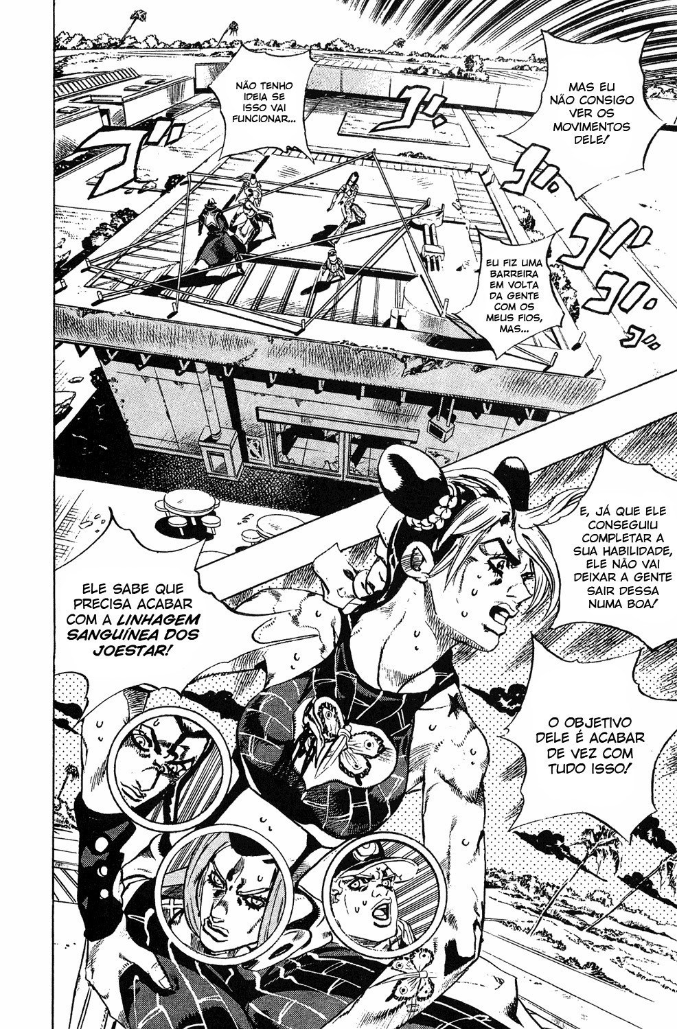 Read JoJo's Bizarre Adventure Part 6  Stone Ocean PT-BR Manga Online