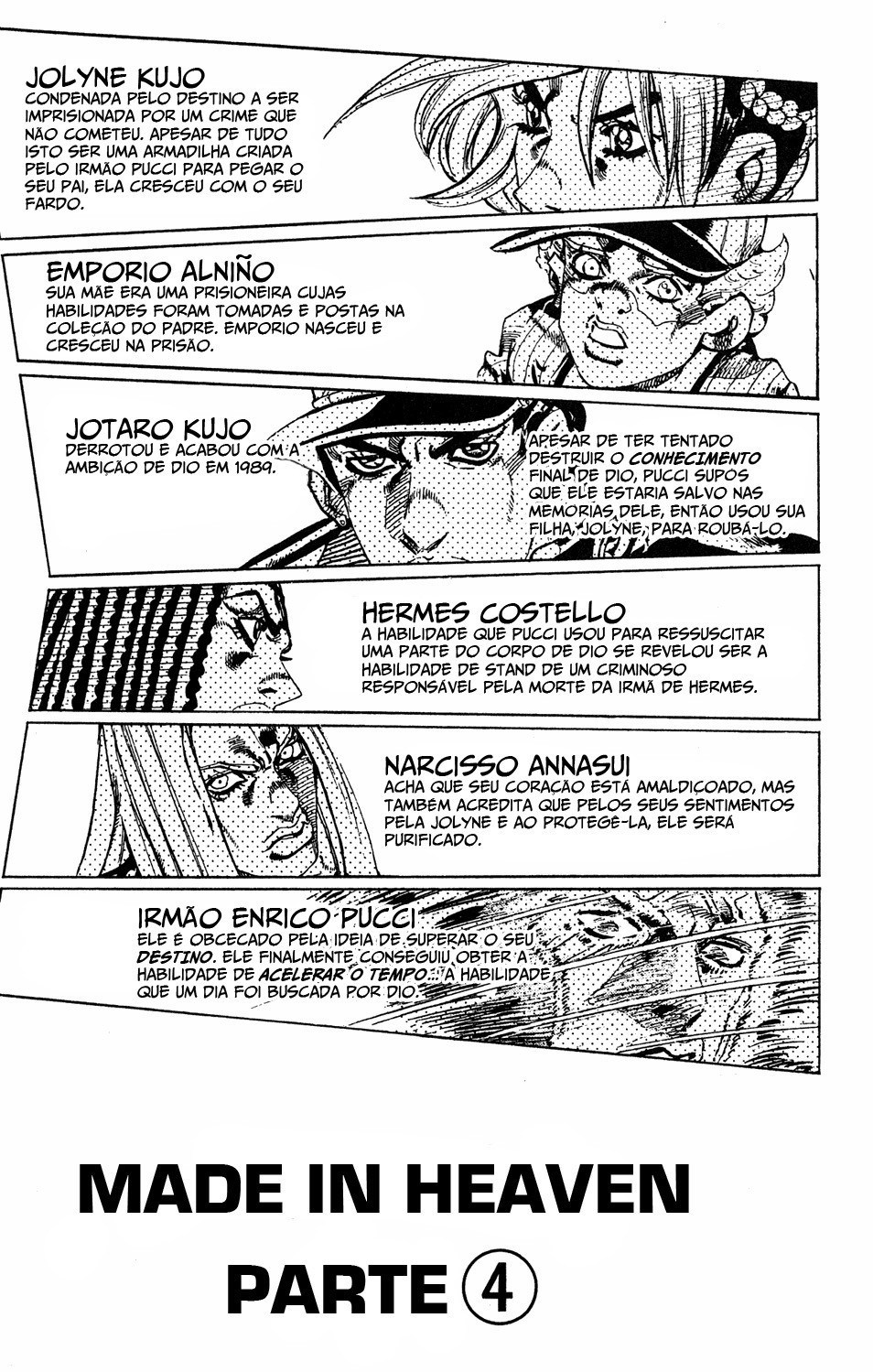 Read JoJo's Bizarre Adventure Part 6  Stone Ocean PT-BR Manga Online