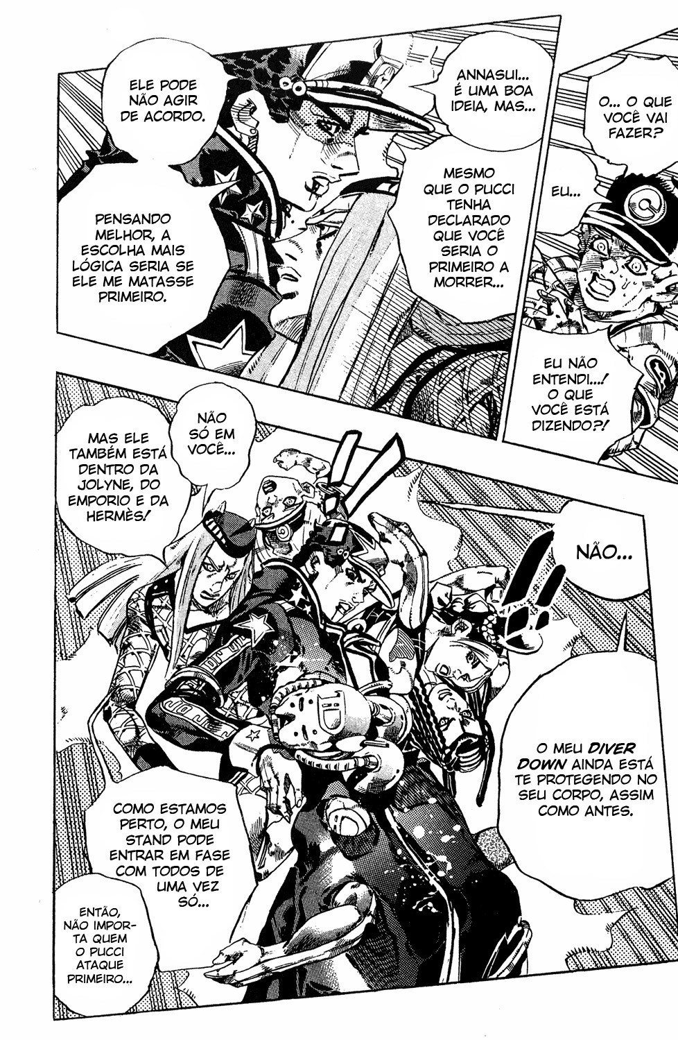 Read JoJo's Bizarre Adventure Part 6  Stone Ocean PT-BR Manga Online
