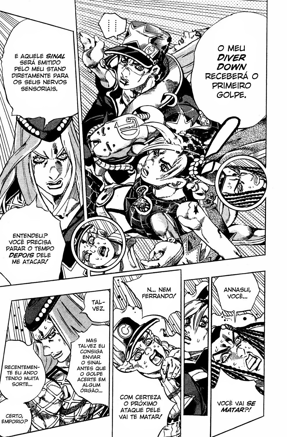 Read JoJo's Bizarre Adventure Part 6  Stone Ocean PT-BR Manga Online