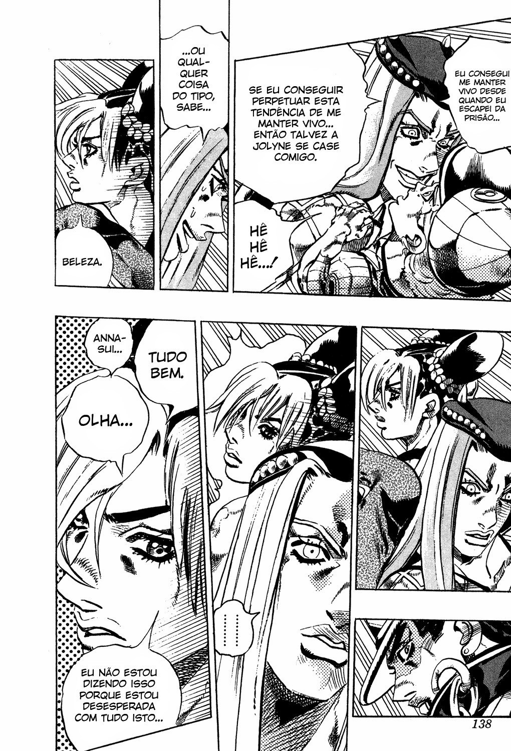 Read JoJo's Bizarre Adventure Part 6  Stone Ocean PT-BR Manga Online