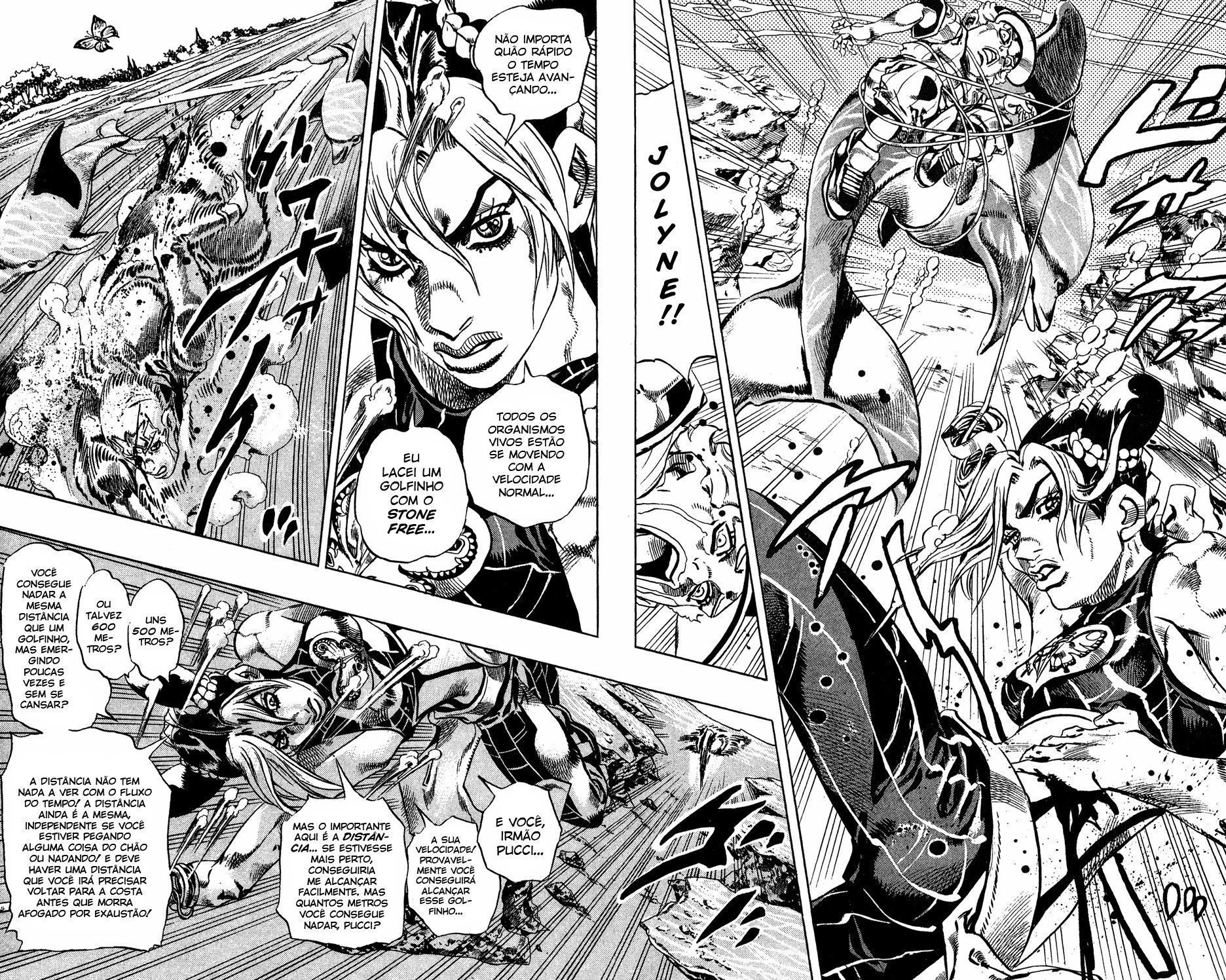 Read JoJo's Bizarre Adventure Part 6  Stone Ocean PT-BR Manga Online