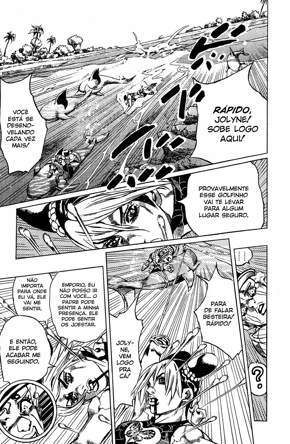 Read JoJo's Bizarre Adventure Part 6  Stone Ocean PT-BR Manga Online