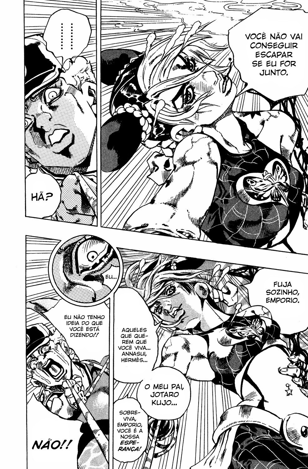 Read JoJo's Bizarre Adventure Part 6  Stone Ocean PT-BR Manga Online
