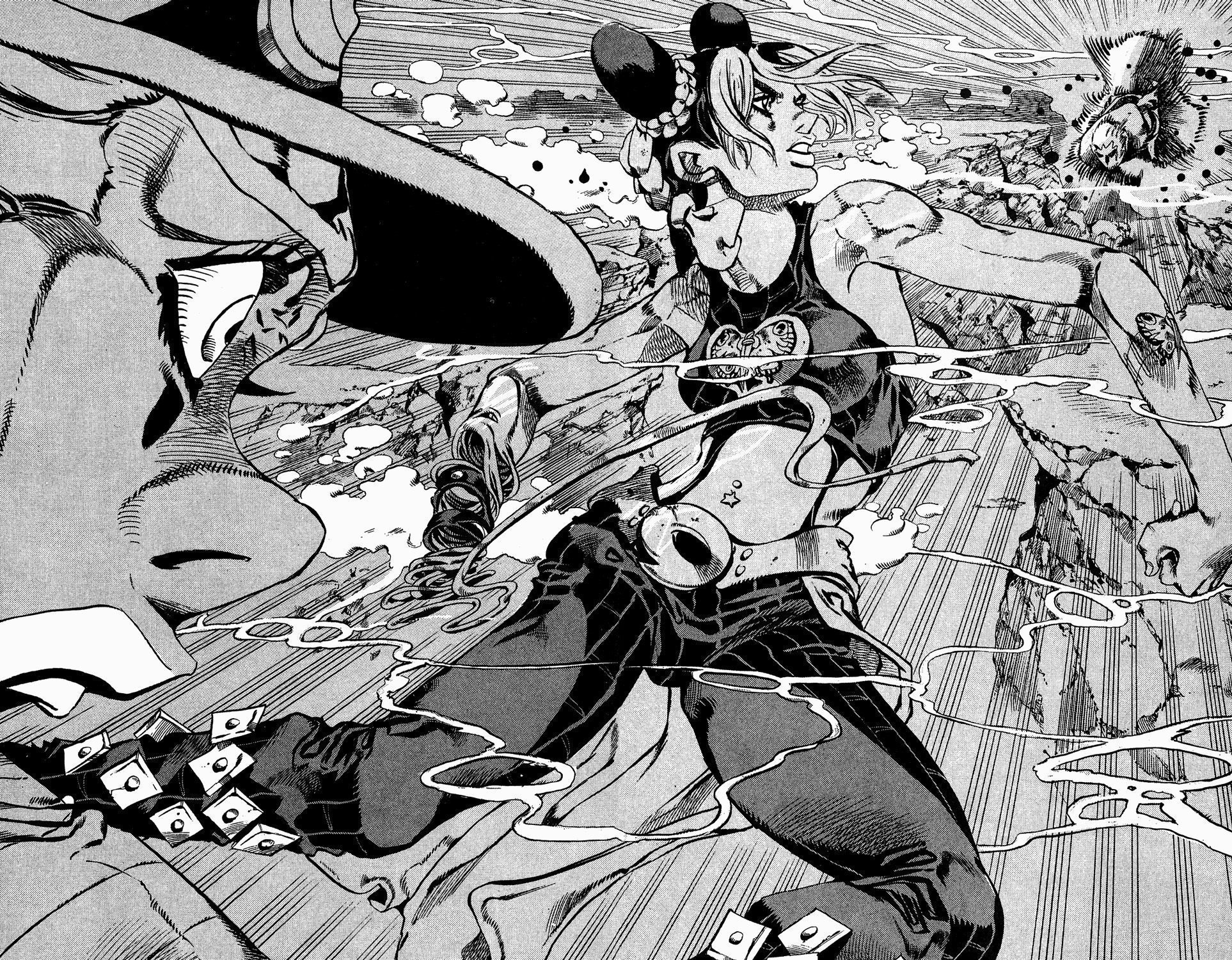 Read JoJo's Bizarre Adventure Part 6  Stone Ocean PT-BR Manga Online