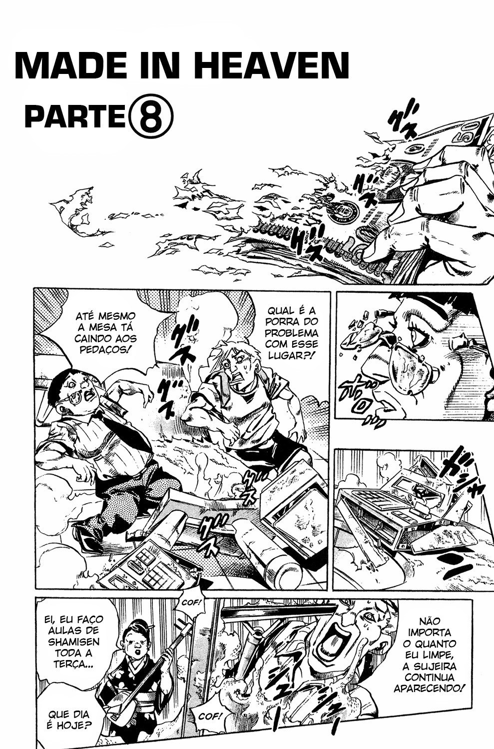 Read JoJo's Bizarre Adventure Part 6  Stone Ocean PT-BR Manga Online