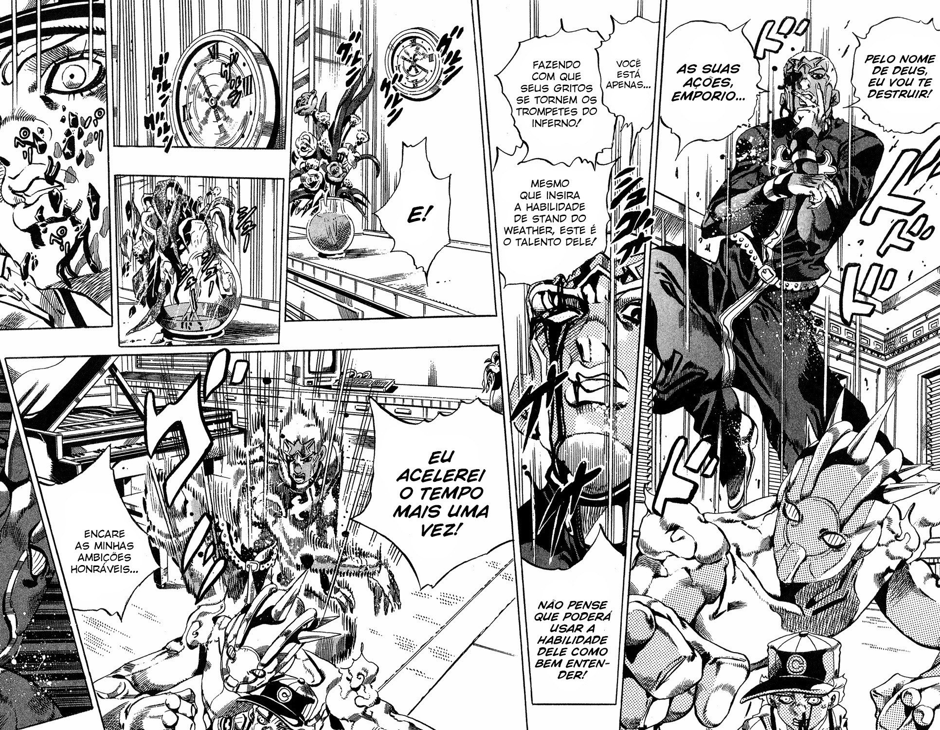 Read JoJo's Bizarre Adventure Part 6  Stone Ocean PT-BR Manga Online