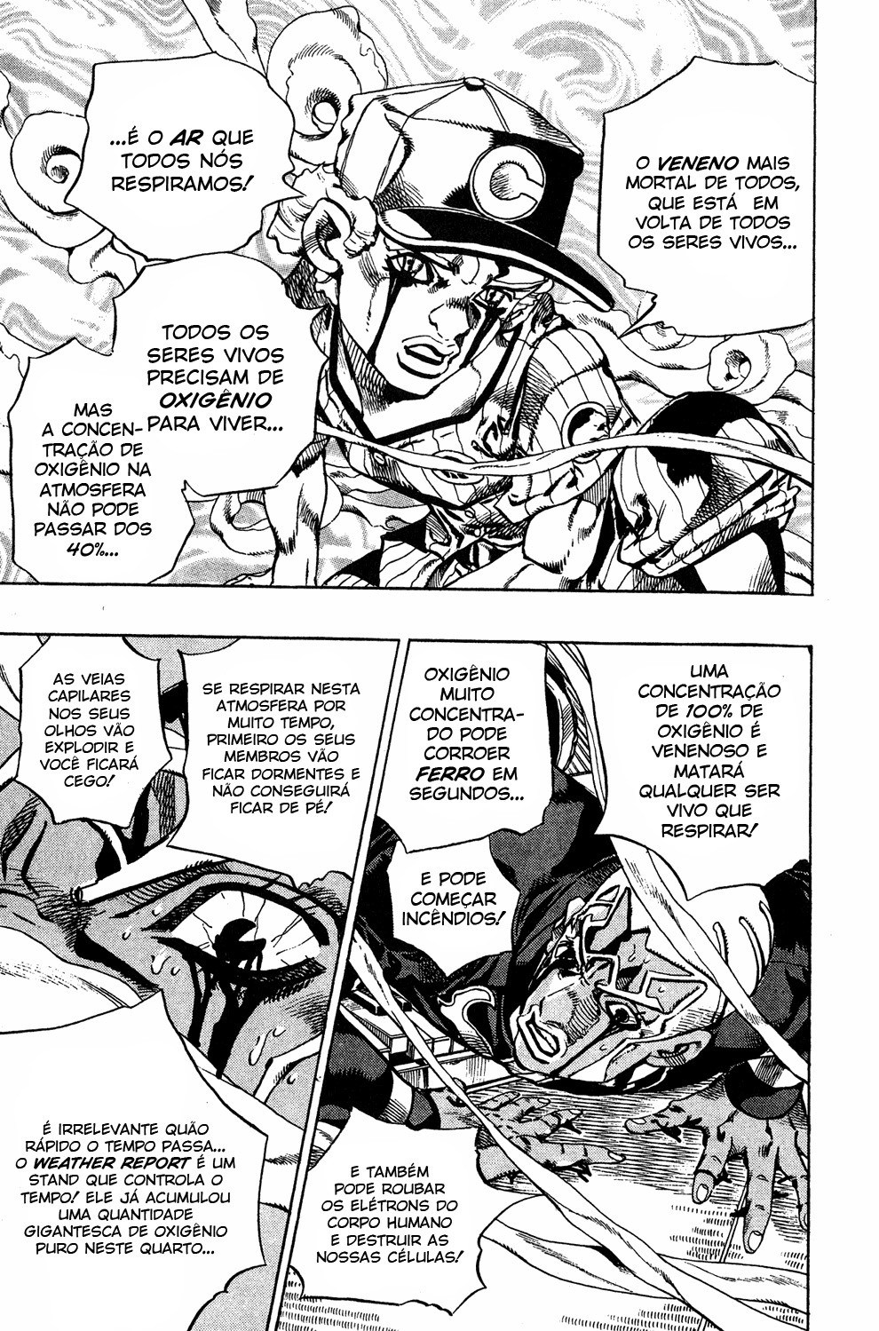 Read JoJo's Bizarre Adventure Part 6  Stone Ocean PT-BR Manga Online