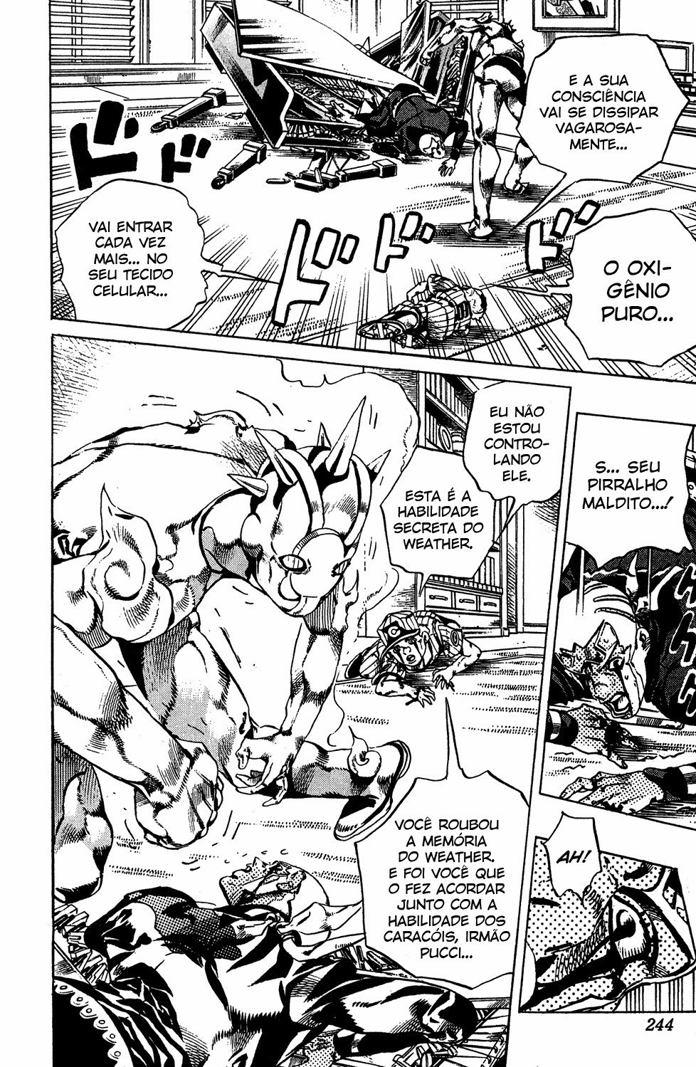 Read JoJo's Bizarre Adventure Part 6  Stone Ocean PT-BR Manga Online