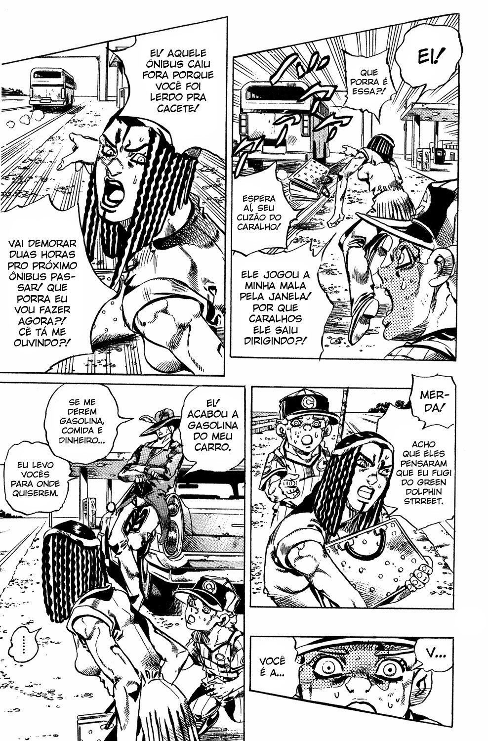 Read JoJo's Bizarre Adventure Part 6  Stone Ocean PT-BR Manga Online