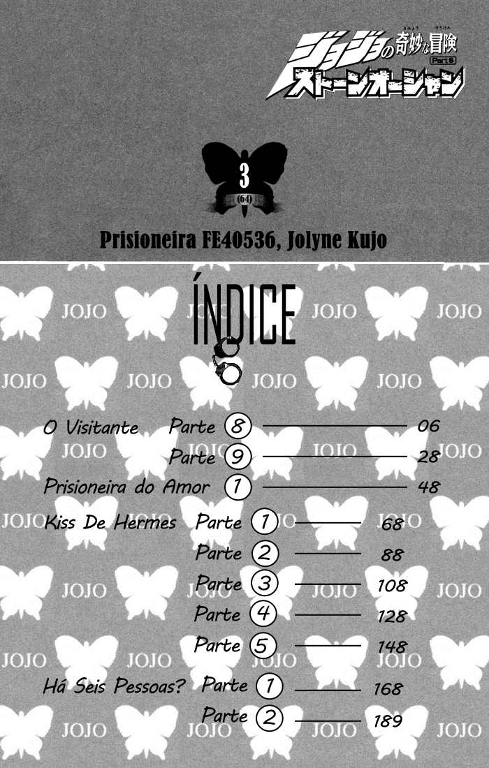 Read JoJo's Bizarre Adventure Part 6  Stone Ocean PT-BR Manga Online
