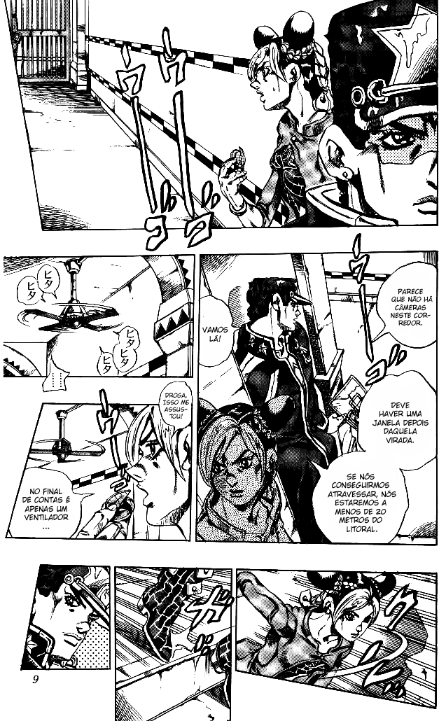 Read JoJo's Bizarre Adventure Part 6  Stone Ocean PT-BR Manga Online