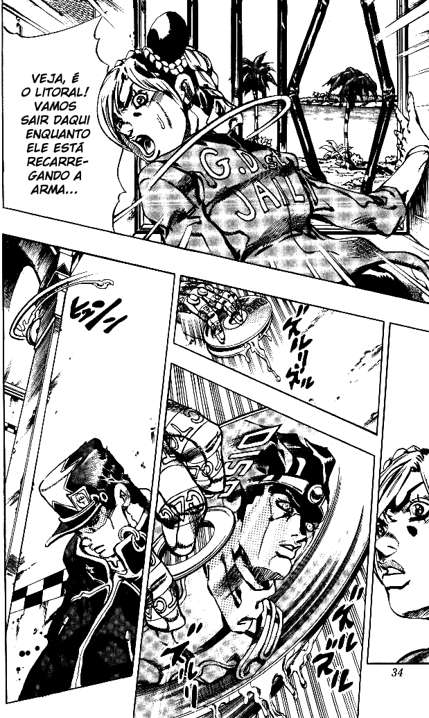 Read JoJo's Bizarre Adventure Part 6  Stone Ocean PT-BR Manga Online