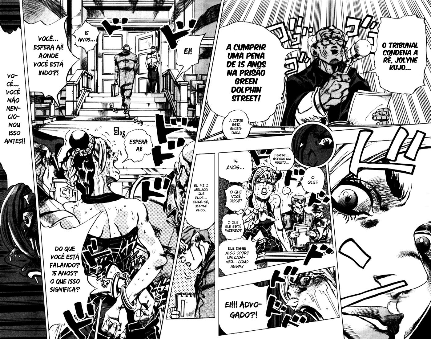 Read JoJo's Bizarre Adventure Part 6  Stone Ocean PT-BR Manga Online