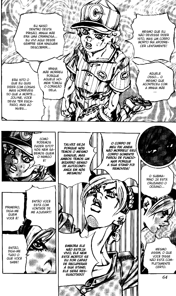 Read JoJo's Bizarre Adventure Part 6  Stone Ocean PT-BR Manga Online