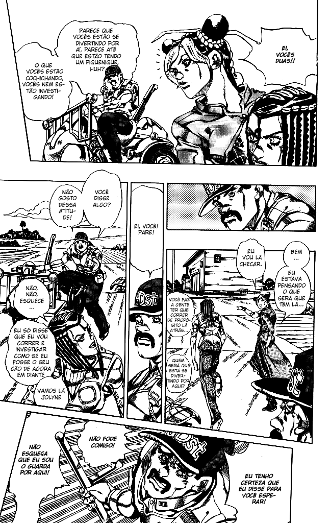 Read JoJo's Bizarre Adventure Part 6  Stone Ocean PT-BR Manga Online