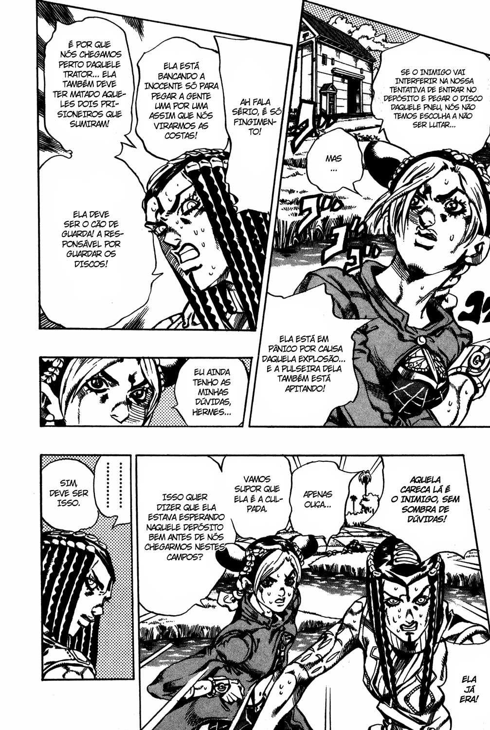 Read JoJo's Bizarre Adventure Part 6  Stone Ocean PT-BR Manga Online