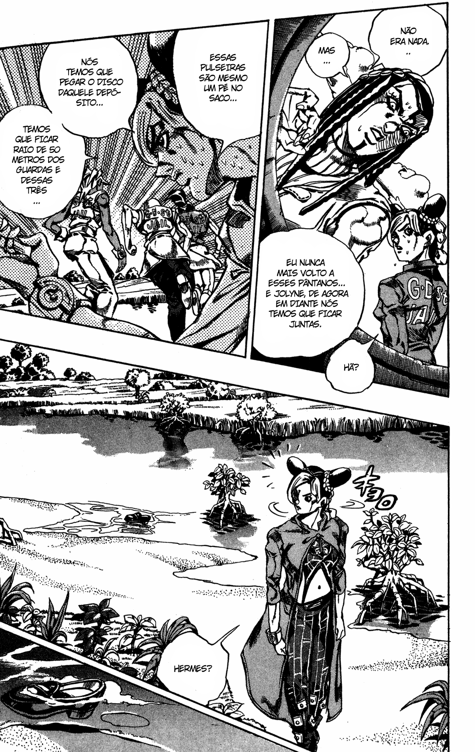 Read JoJo's Bizarre Adventure Part 6  Stone Ocean PT-BR Manga Online